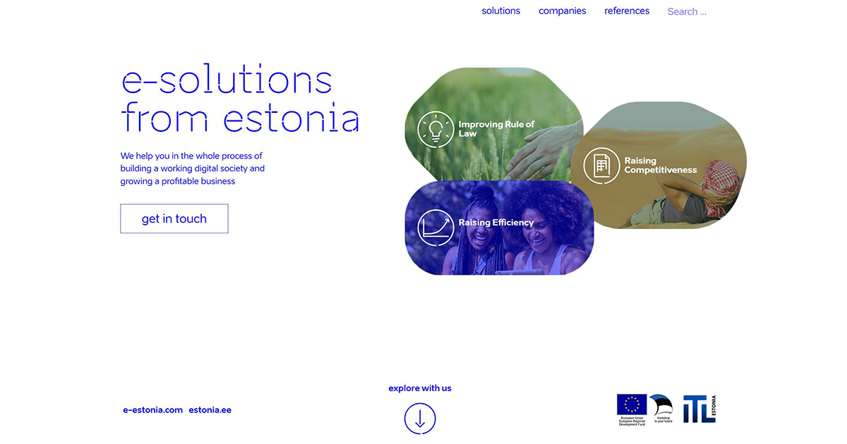 e-solutions from estoniaE-solutions from Estonian ICT cluster - e-estoniax.com